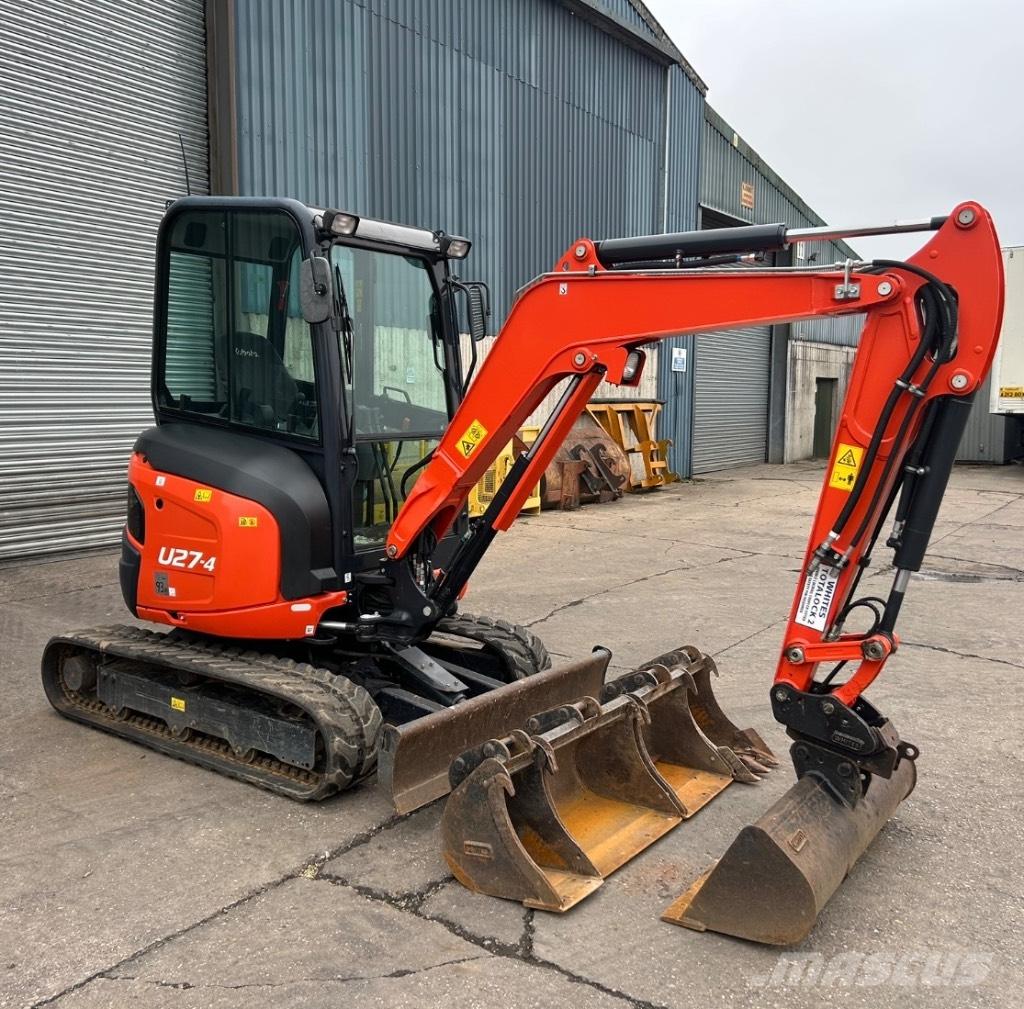 Kubota U27-4 Mini bageri <7t