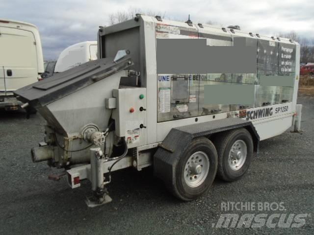 Schwing SP 1250 Kamionske beton pumpe