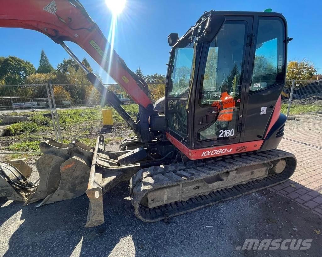 Kubota KX-080-4 Mini bageri <7t