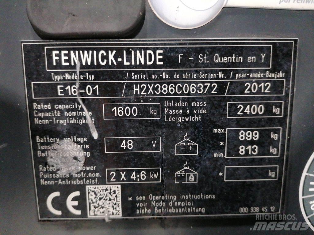 Linde E16 Električni viličari
