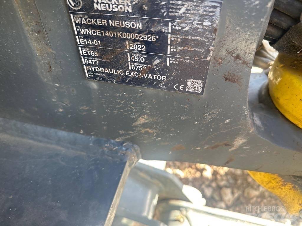 Wacker Neuson ET65 Bageri gusjeničari