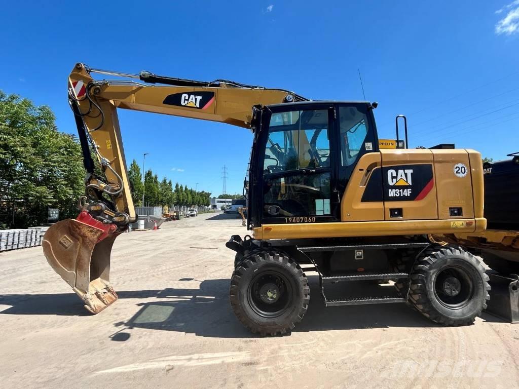 CAT M 314 F Bageri na kotačima
