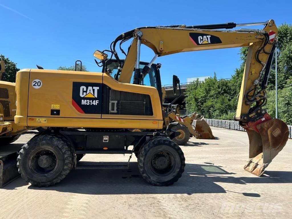 CAT M 314 F Bageri na kotačima