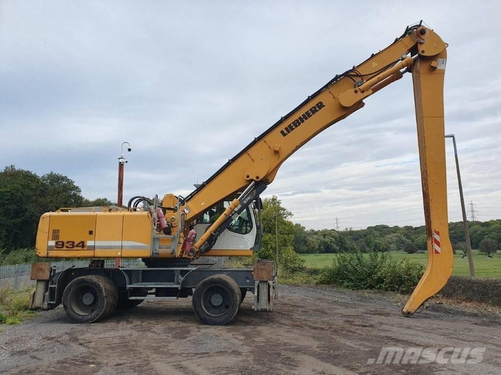 Liebherr A 934 C Bageri za manipuliranje materijalom / otpadom