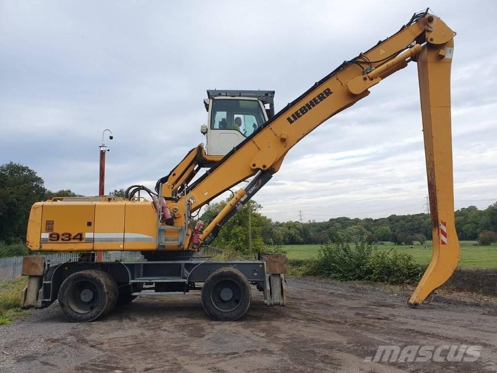 Liebherr A 934 C Bageri za manipuliranje materijalom / otpadom