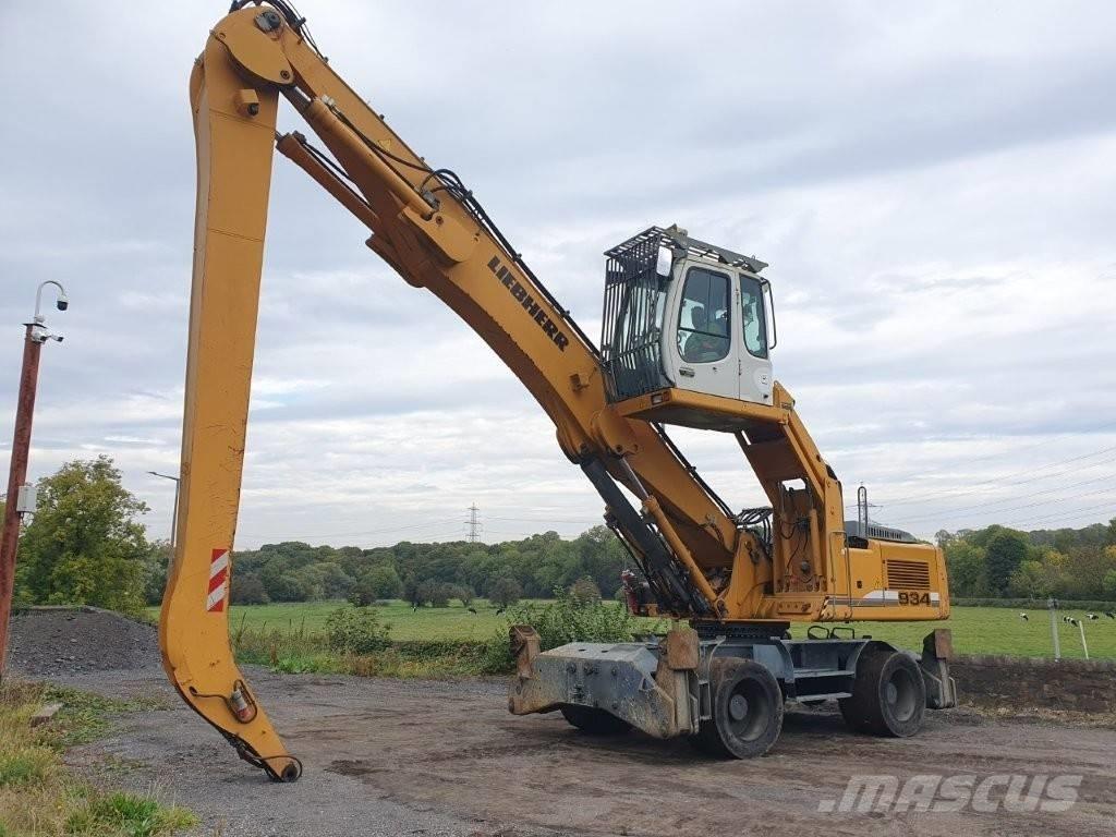 Liebherr A 934 C Bageri za manipuliranje materijalom / otpadom