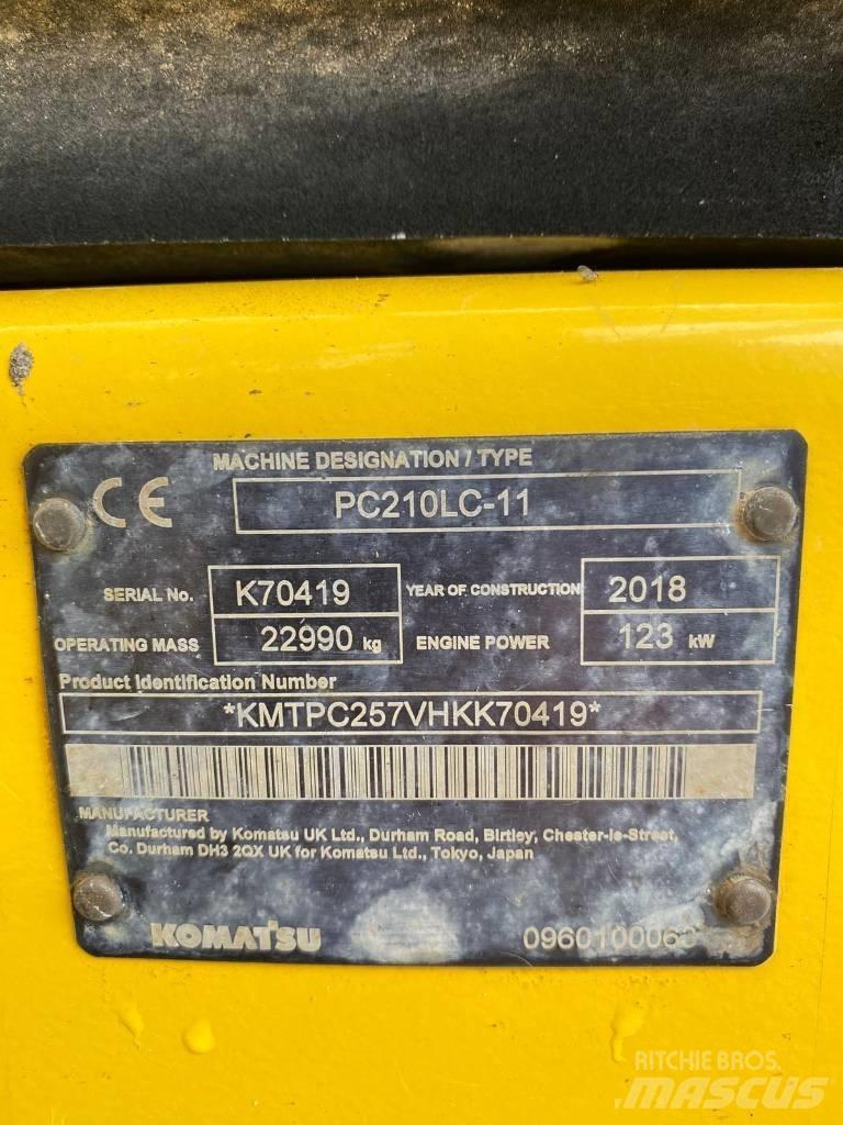 Komatsu PC 210 LC Bageri gusjeničari