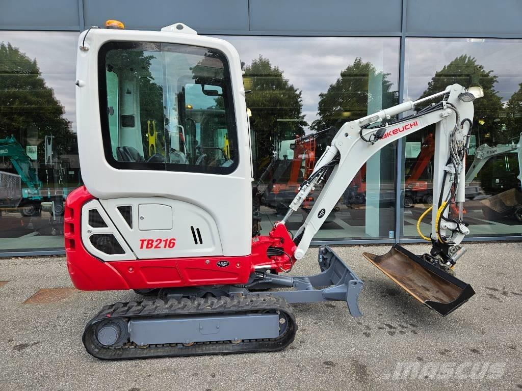 Takeuchi TB 216 Mini bageri <7t