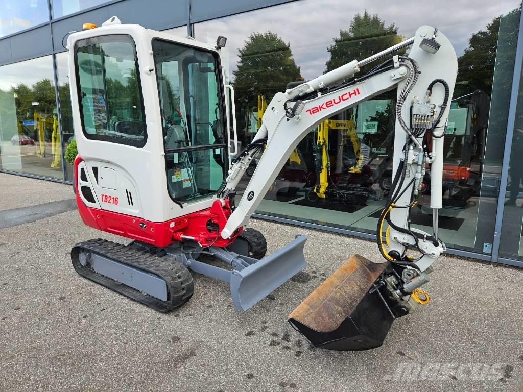 Takeuchi TB 216 Mini bageri <7t