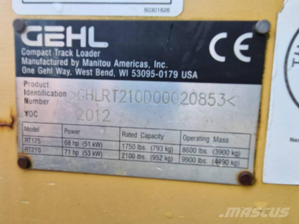 Gehl RT 210 Utovarivači gusjeničari