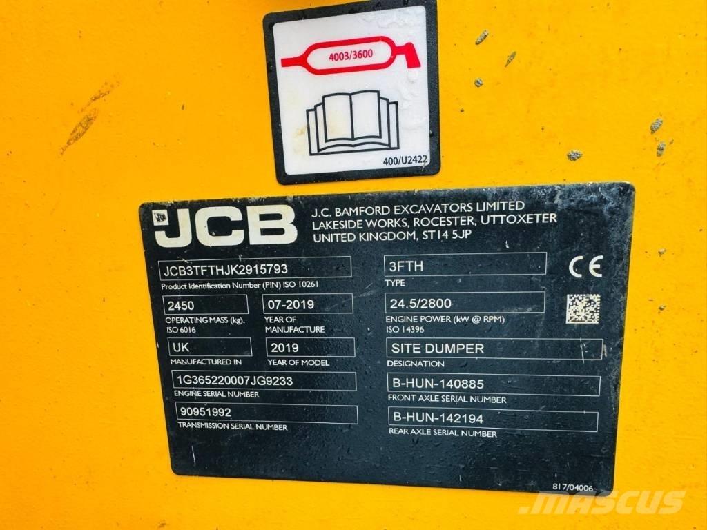 JCB 3 FTH Demperi za gradilišta