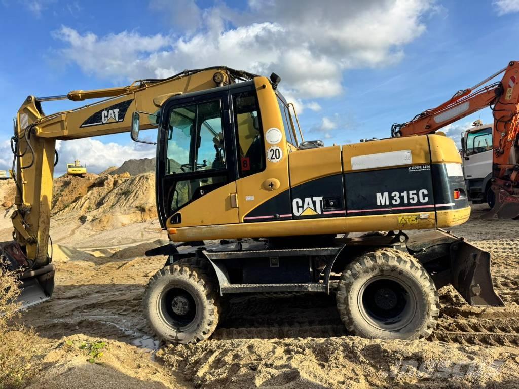 CAT M 315 C Bageri na kotačima