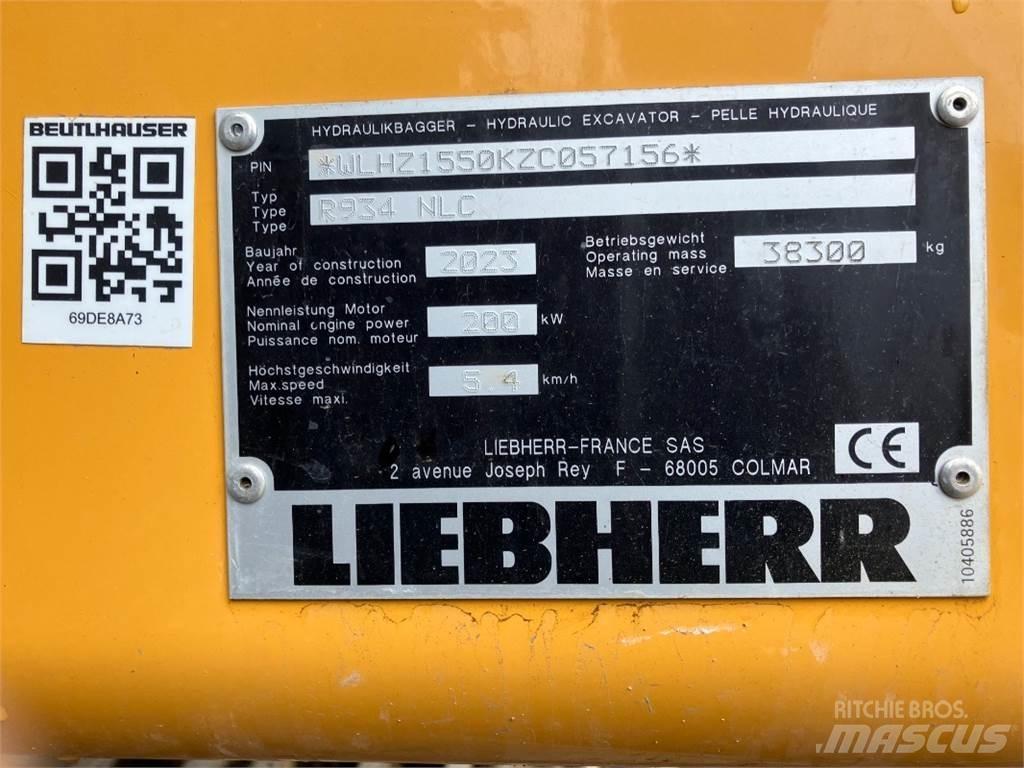 Liebherr R934 Bageri gusjeničari