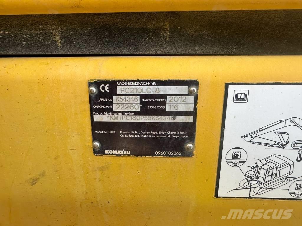 Komatsu PC 210 LC-8 Bageri gusjeničari
