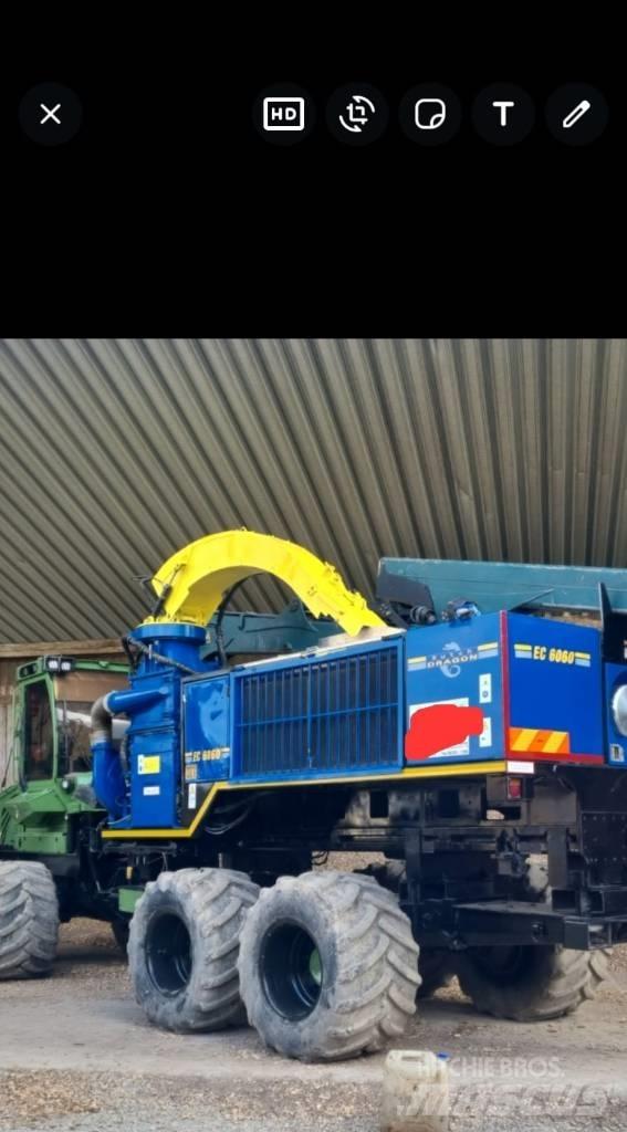 Dutch Dragon EC6060 Drobilice za drvo / čiperi