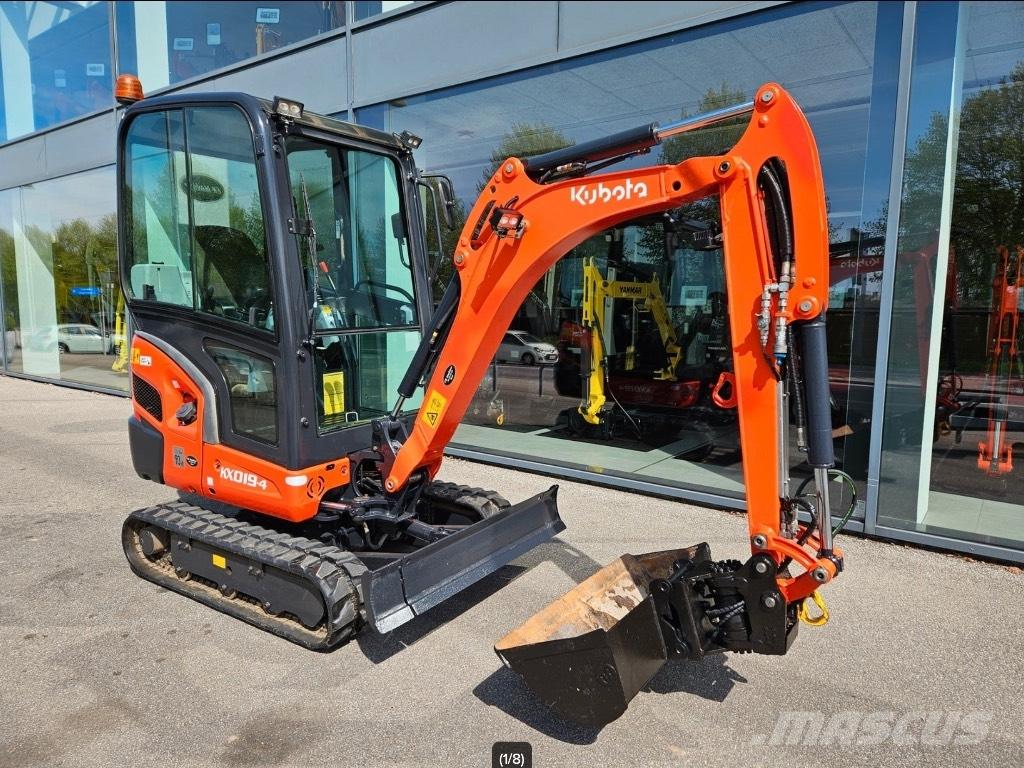 Kubota KX 019-4 Mini bageri <7t