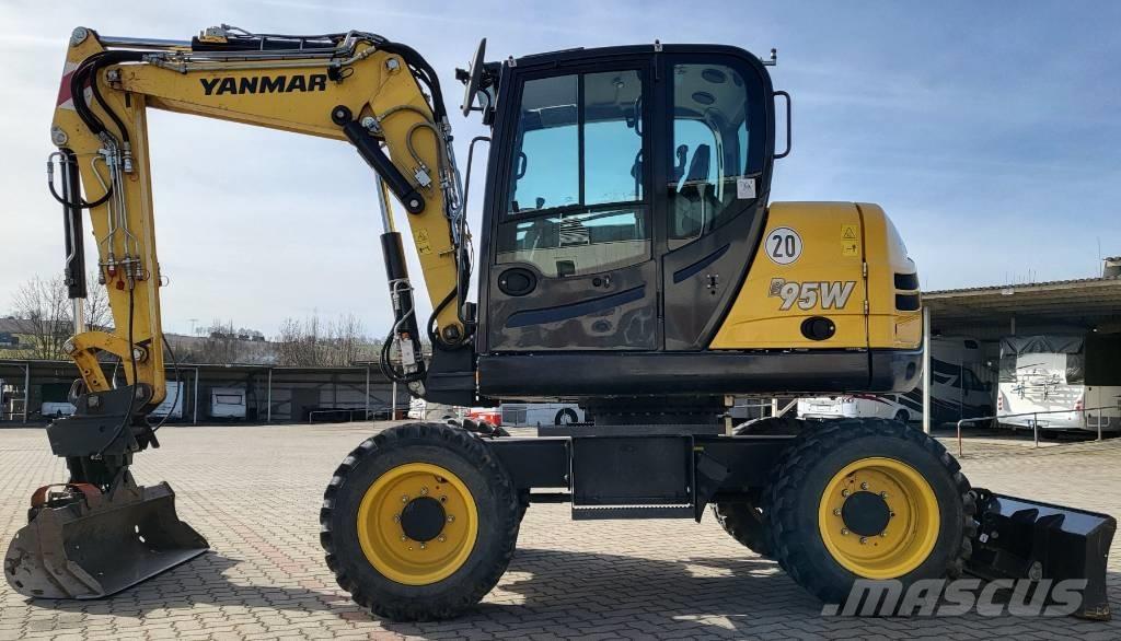 Yanmar B 95 W Bageri na kotačima