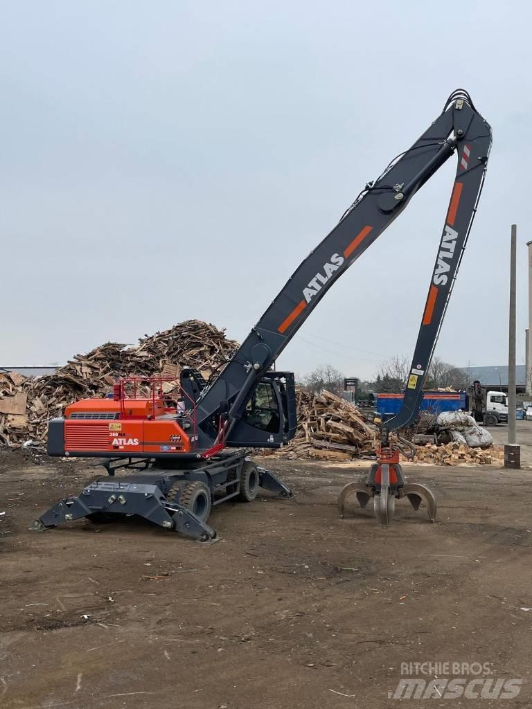 Atlas 350 MH Bageri za manipuliranje materijalom / otpadom