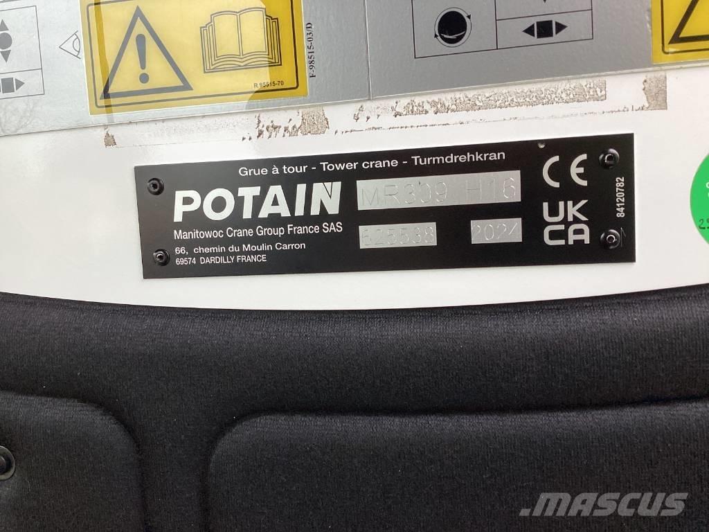 Potain MR309-H16 Toranjski kranovi