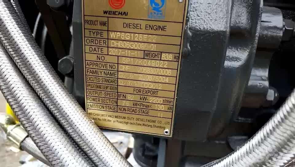 Weichai WP6G125E22 Motori
