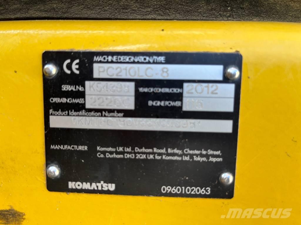 Komatsu PC 210 LC-8 Bageri gusjeničari