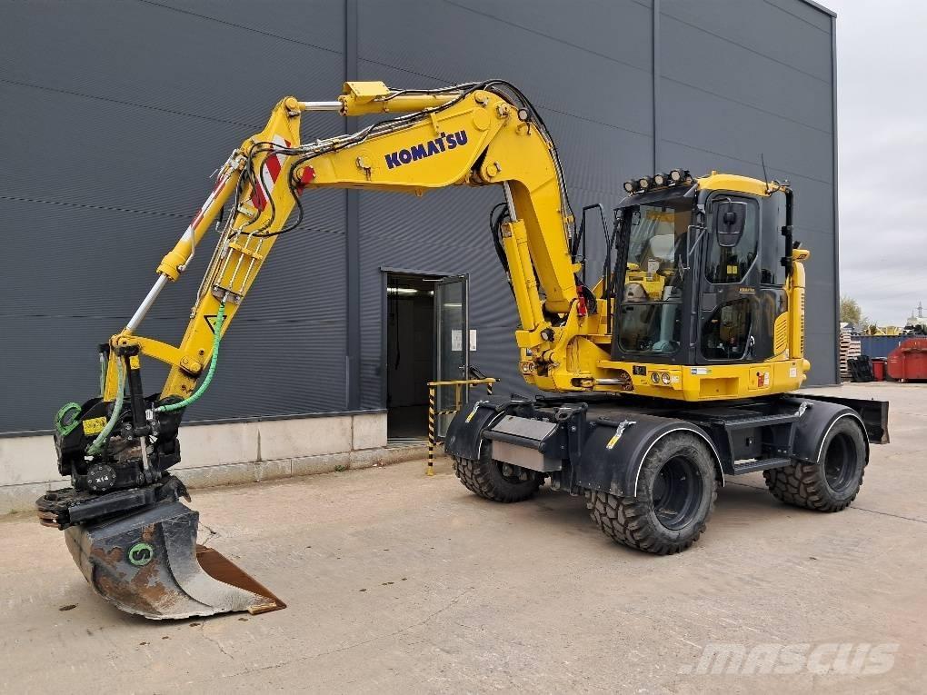 Komatsu PW138MR-11E0 Bageri na kotačima
