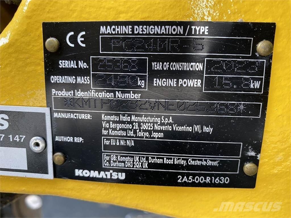 Komatsu PC24MR-5 Bageri na kotačima