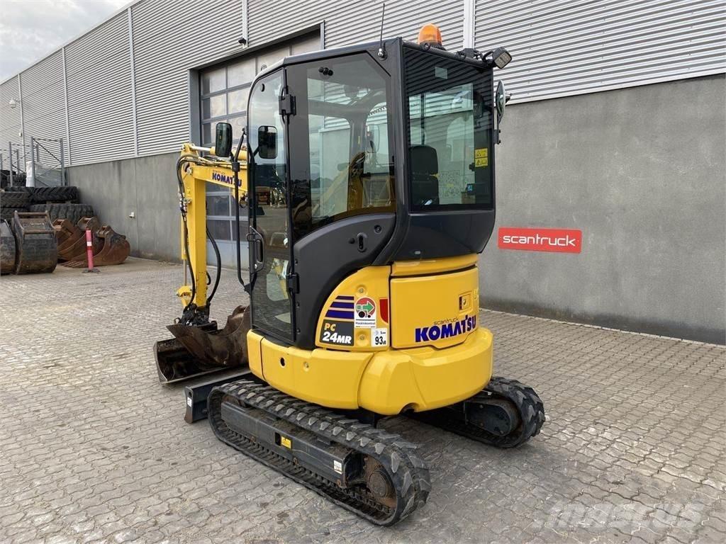 Komatsu PC24MR-5 Bageri na kotačima