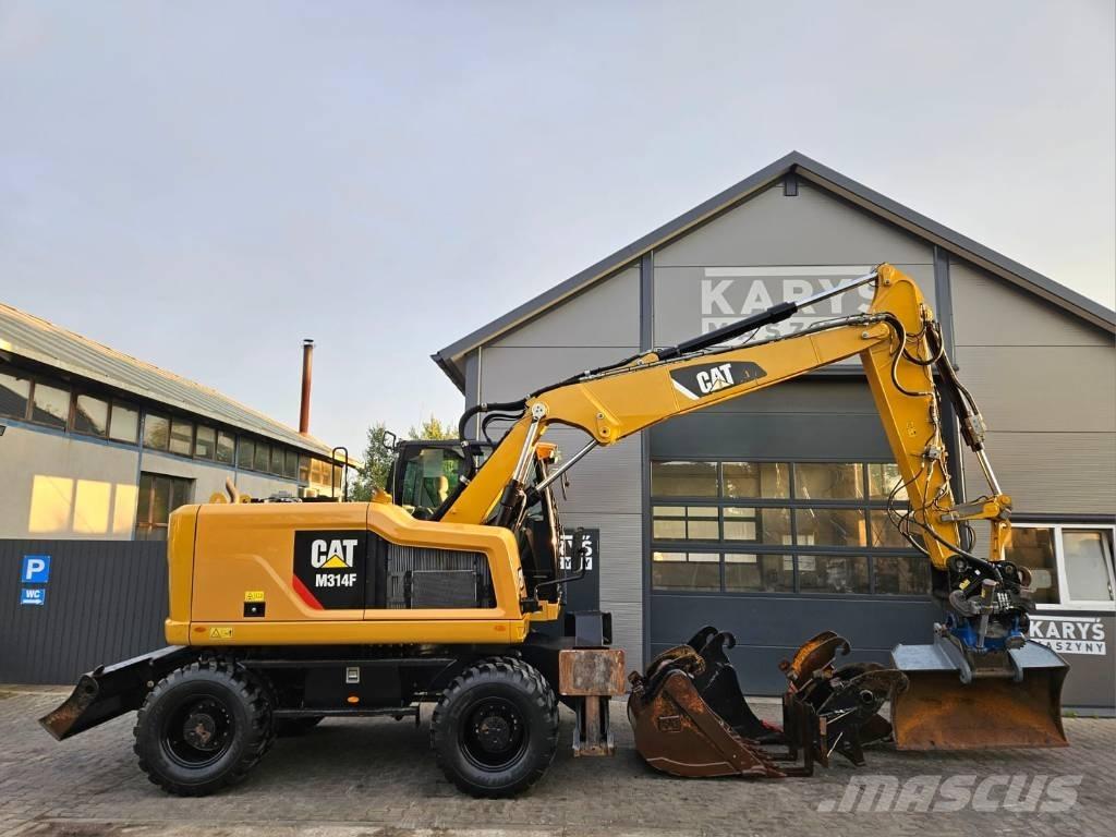 CAT M 314 Bageri na kotačima