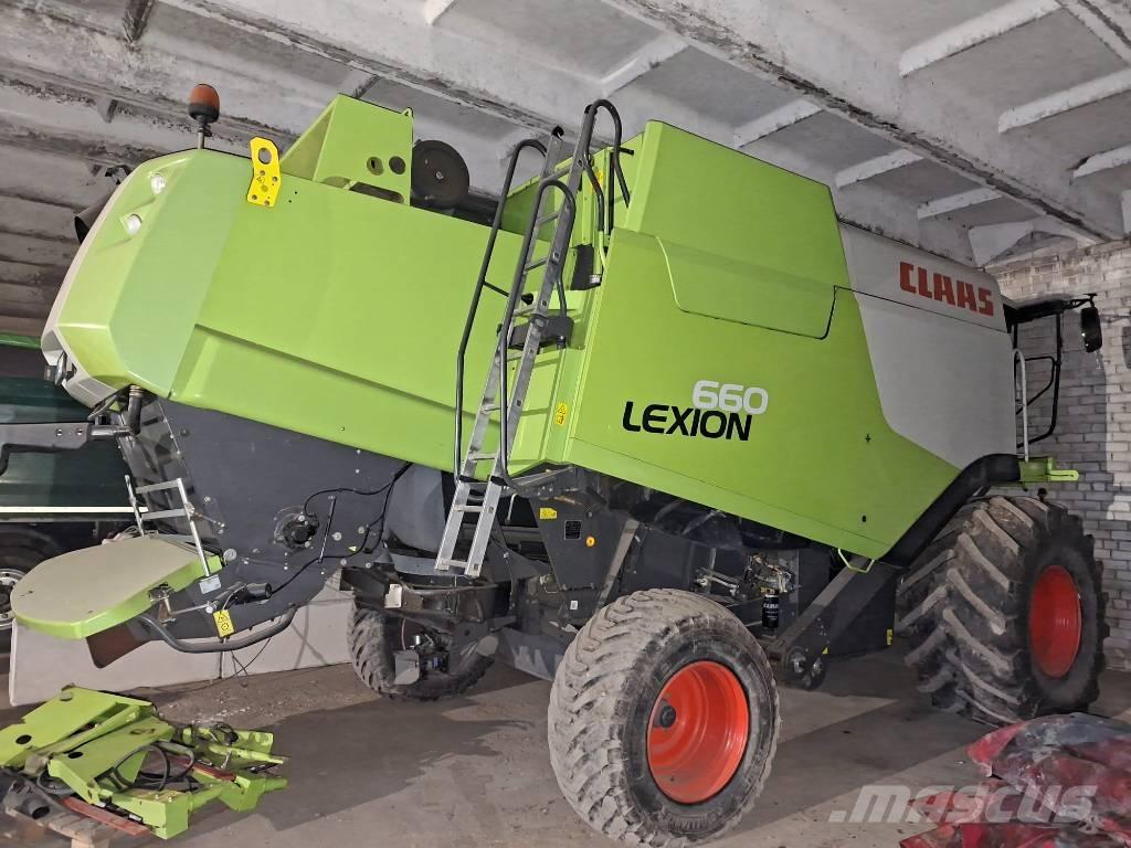 CLAAS Lexion 660 Kombajni