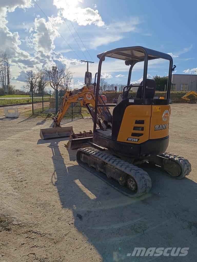 Sany SY 26 U Mini bageri <7t