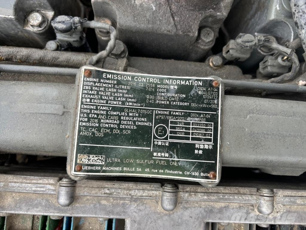 Liebherr 936 Bageri gusjeničari