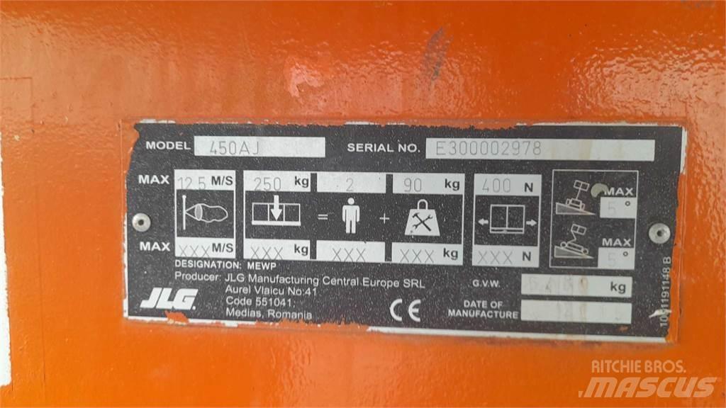 JLG 450AJ Zglobne podizne platforme