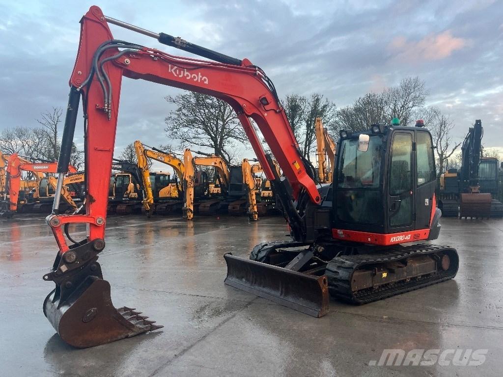 Kubota KX 080-4 Midi bageri 7t – 12t