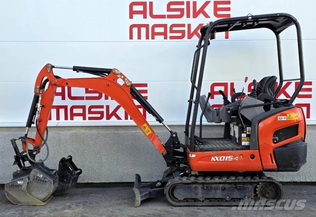 Kubota KX 015-4 Mini bageri <7t