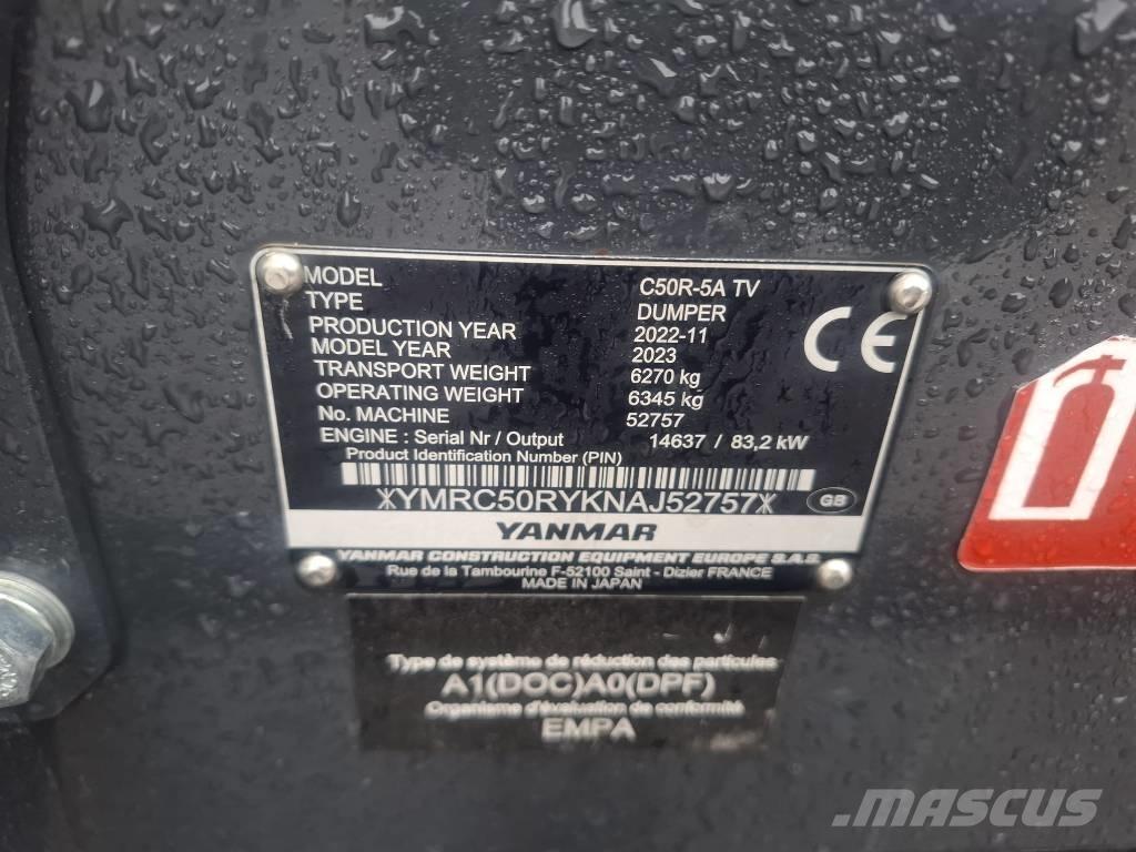 Yanmar C 50 R-5A Demperi na gusjenice