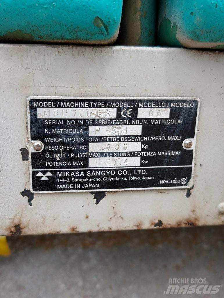 Mikasa MRH 700 DS Kompaktori zemlje