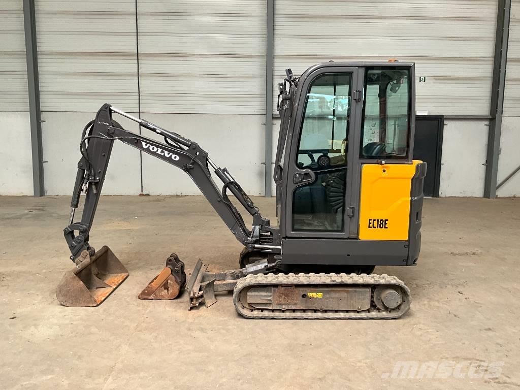 Volvo EC 18 E Mini bageri <7t