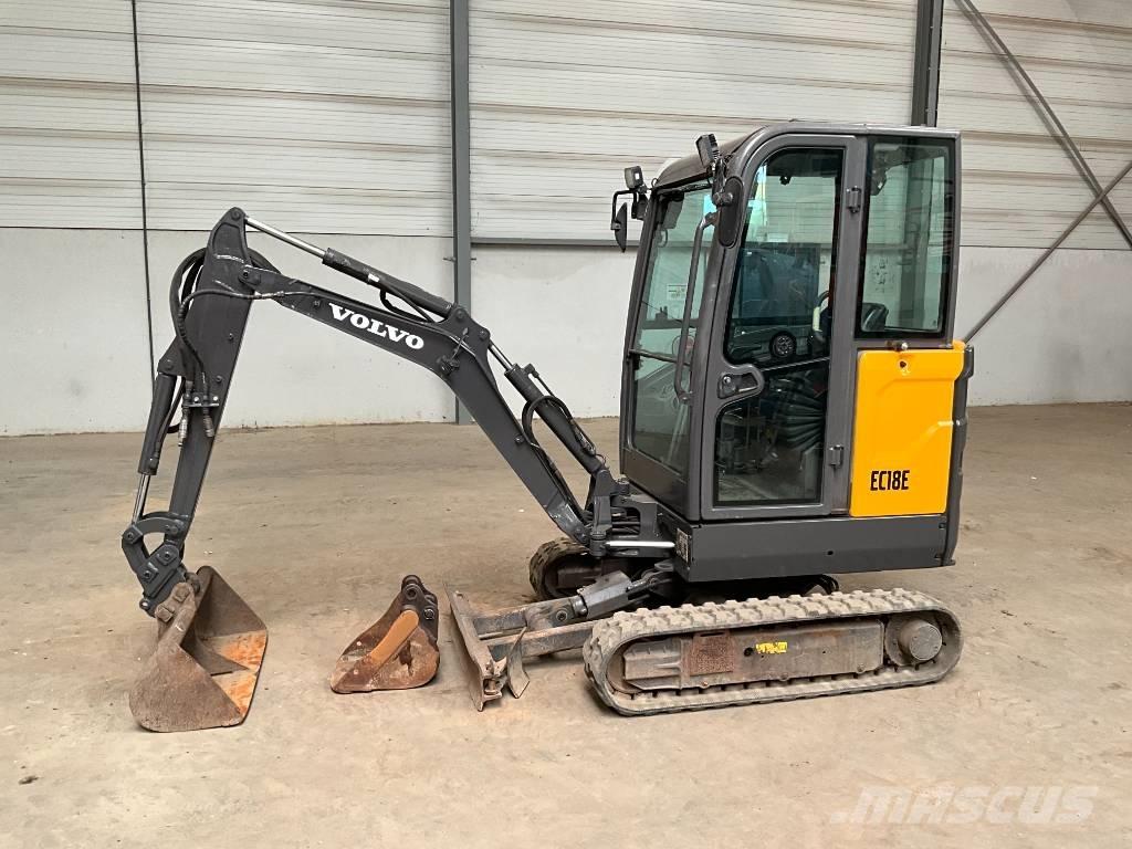 Volvo EC 18 E Mini bageri <7t