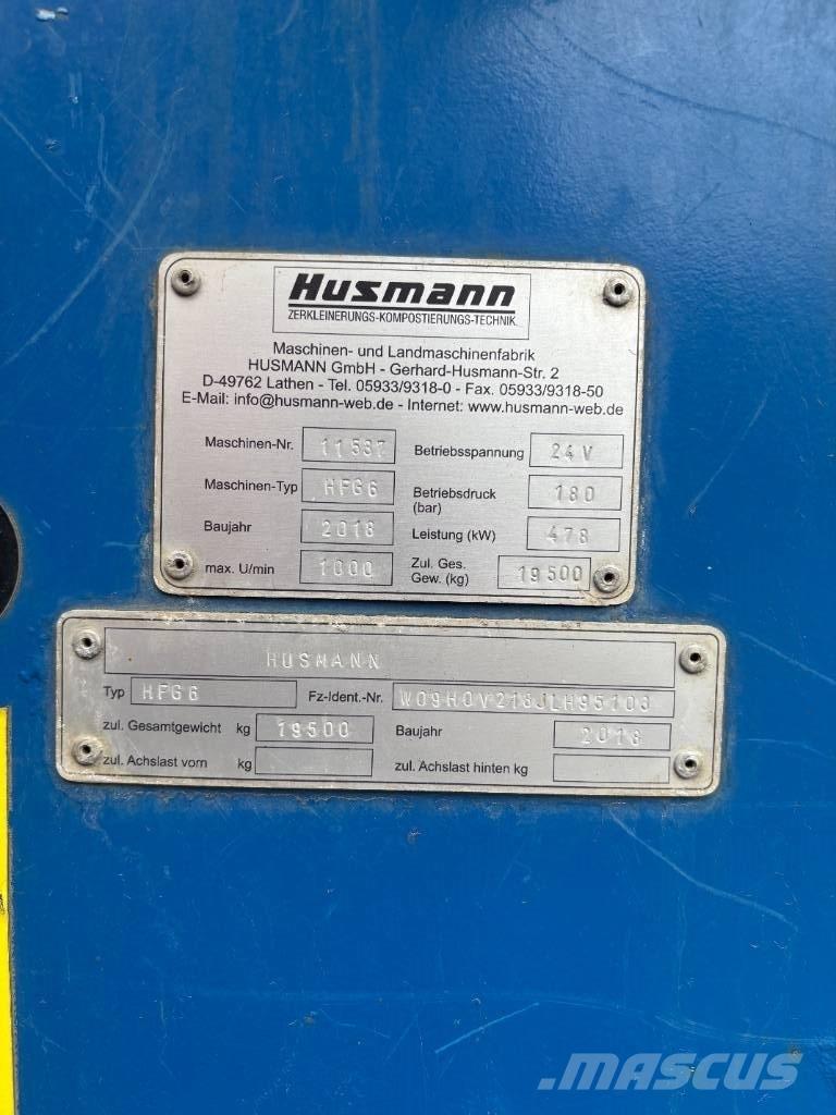 Husmann HFG 6 Strojevi za rezanje otpada