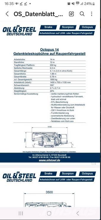 Oil & Steel Octopus 14 Građevinarstvo – ostalo