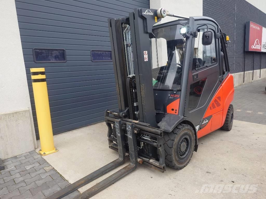Linde H35T/393-02 Plinski viličari