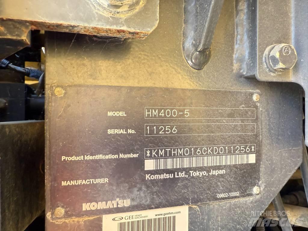 Komatsu HM400-5 Zglobni demperi