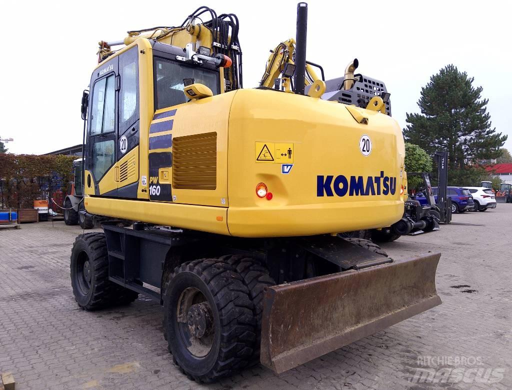 Komatsu PW160-11 Bageri na kotačima