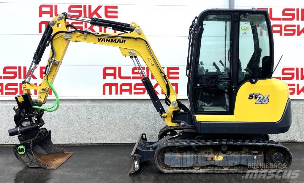 Yanmar SV 26 Mini bageri <7t