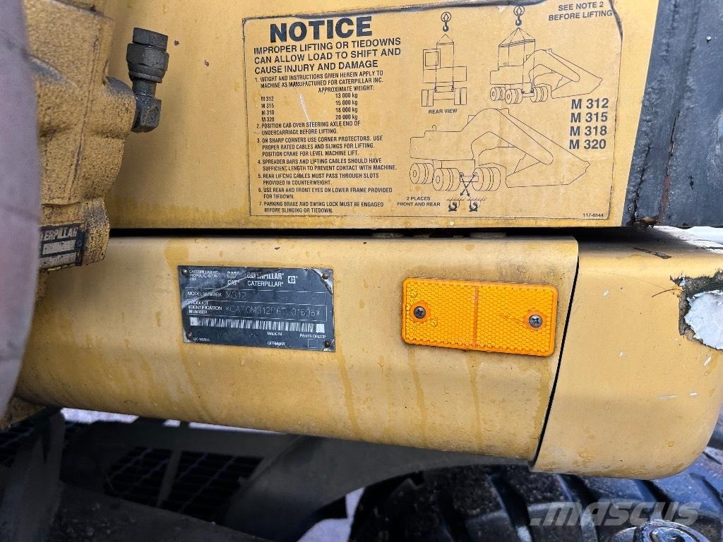 CAT M312 Utovarivači na kotačima