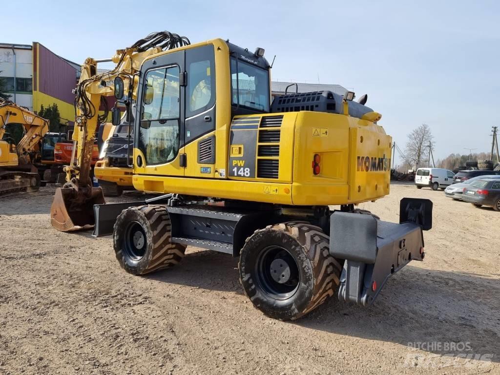 Komatsu PW 148-8 Bageri na kotačima