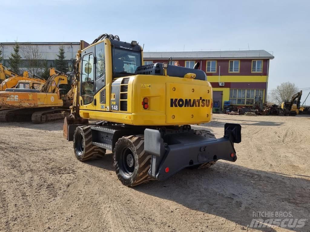 Komatsu PW 148-8 Bageri na kotačima
