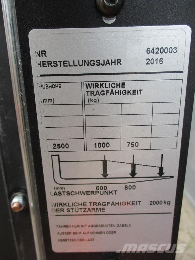 BT SPE200D Nisko podizni električni viličar sa platformu