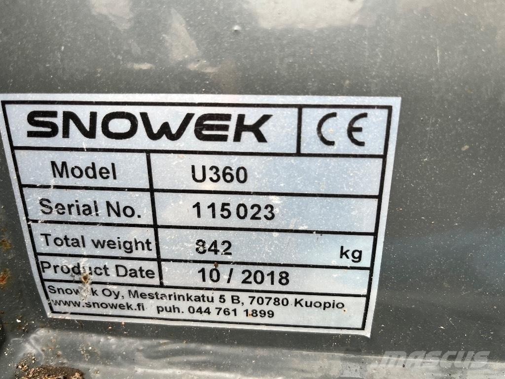 Snowek U360 Sniježne daske i  plugovi